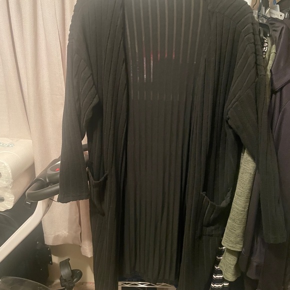 Ladies black cardigan size 2X new - Picture 1 of 1
